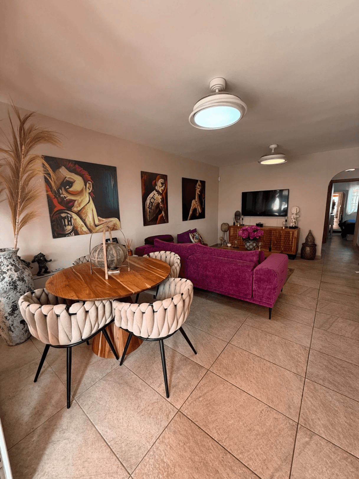 Magnificent two-bedroom townhouse with private pool for sale in Las Ramblas, Orihuela Costa.