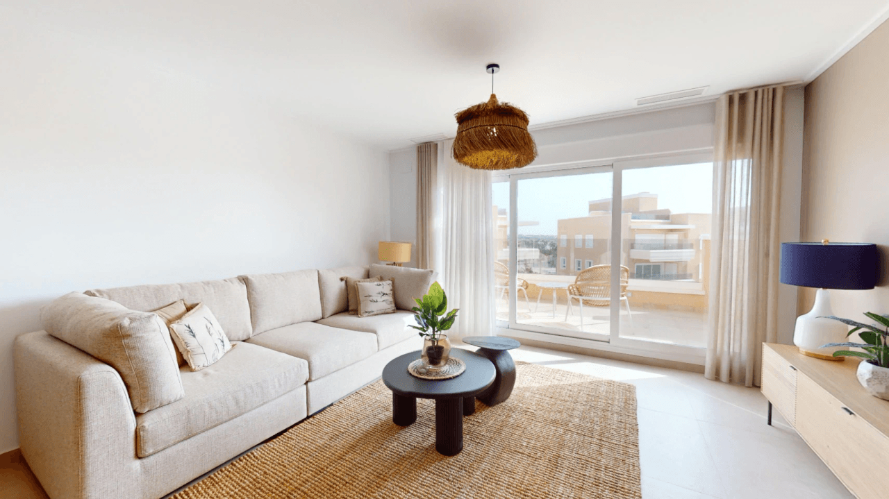 Apartamento de tres habitaciones en Pilar de la Horadada.