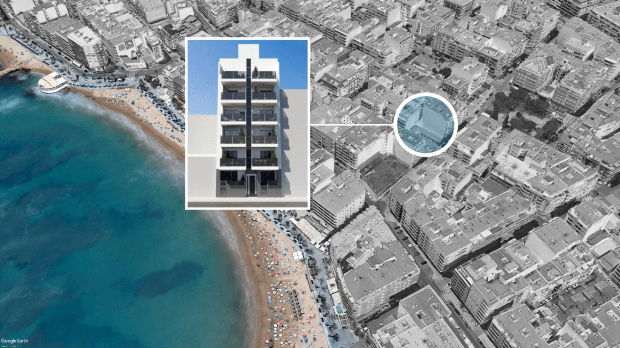 Apartamento en venta de 3 habitaciones en Playa del Cura, Torrevieja