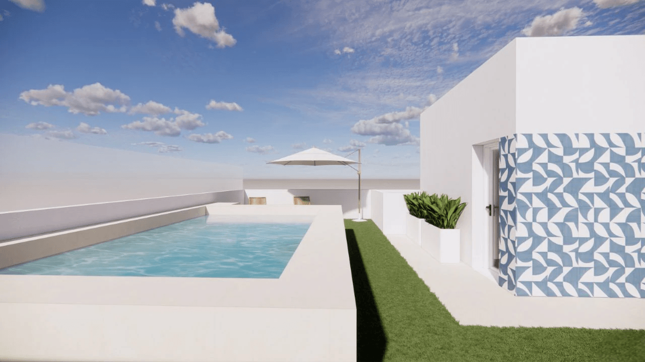 Apartamento moderno en Torre de la Horadada, 2 dormitorios, en venta