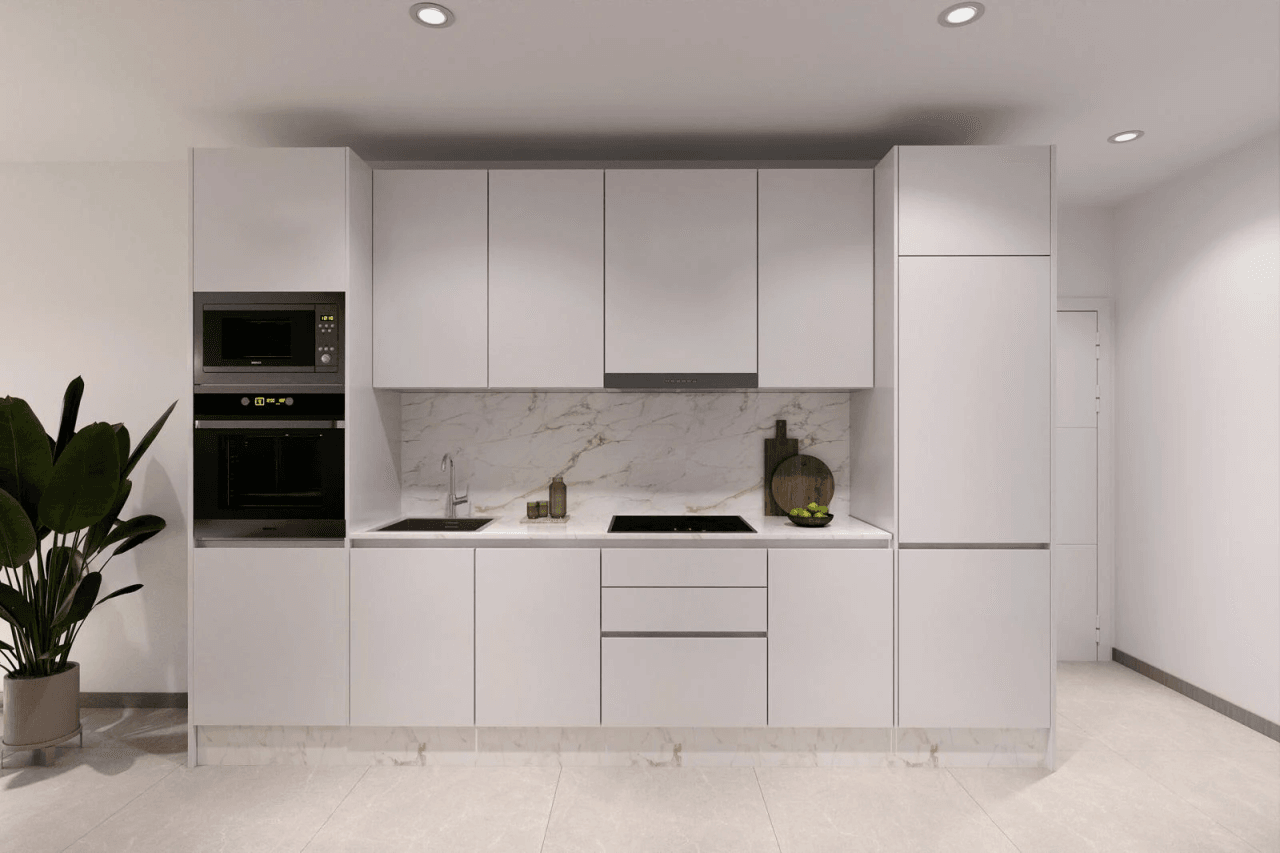 Apartamento moderno en venta con terraza en Torrevieja Centro