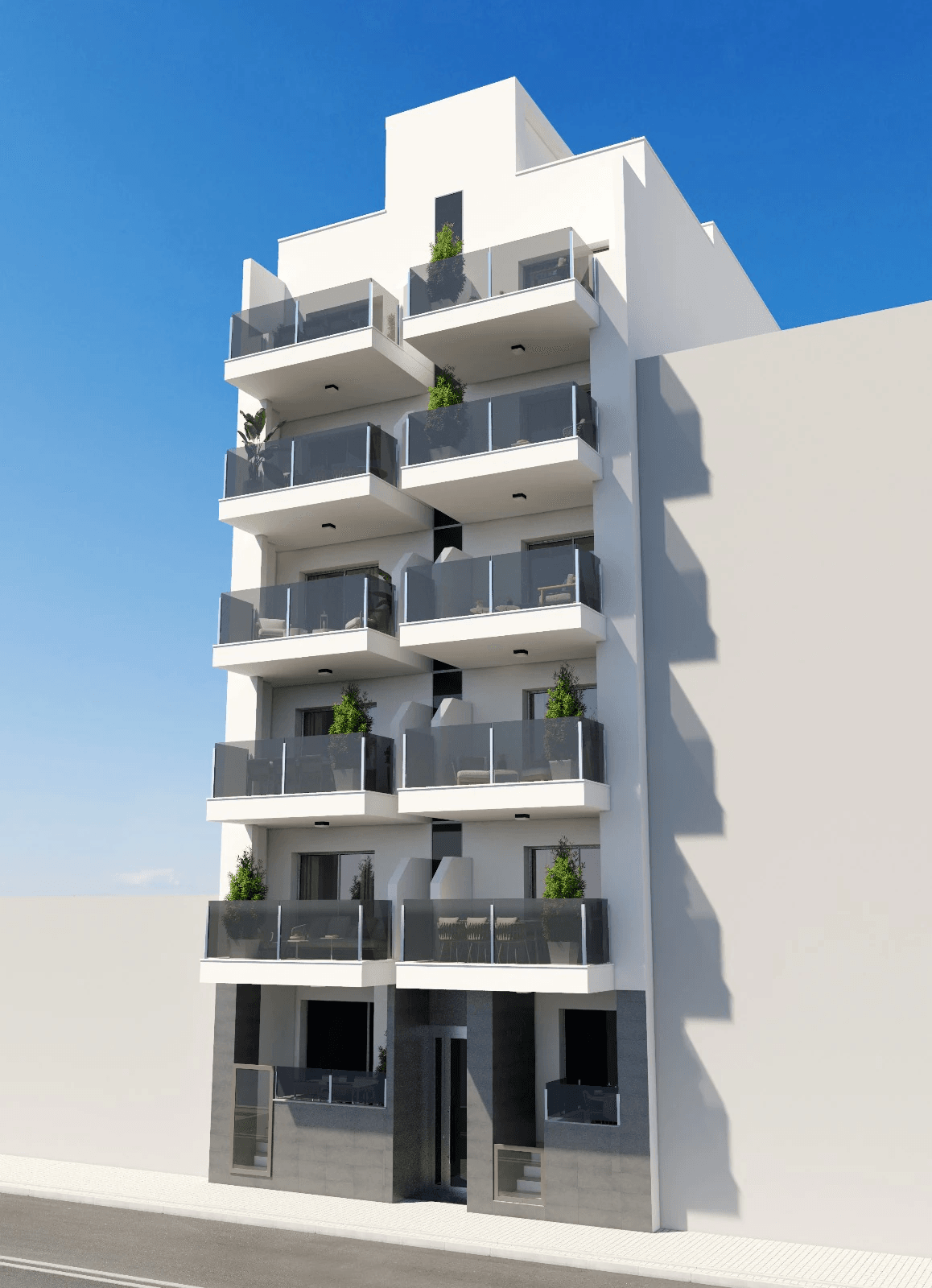 Apartamento en venta de 3 habitaciones en Playa del Cura, Torrevieja