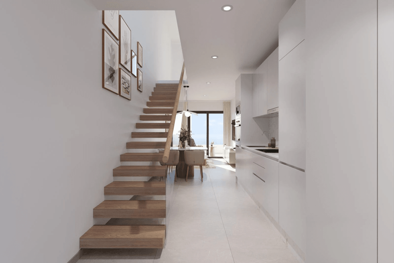Apartamento moderno en venta con terraza en Torrevieja Centro