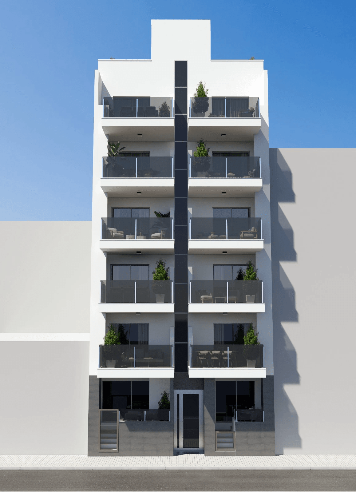Apartamento en venta de 3 habitaciones en Playa del Cura, Torrevieja