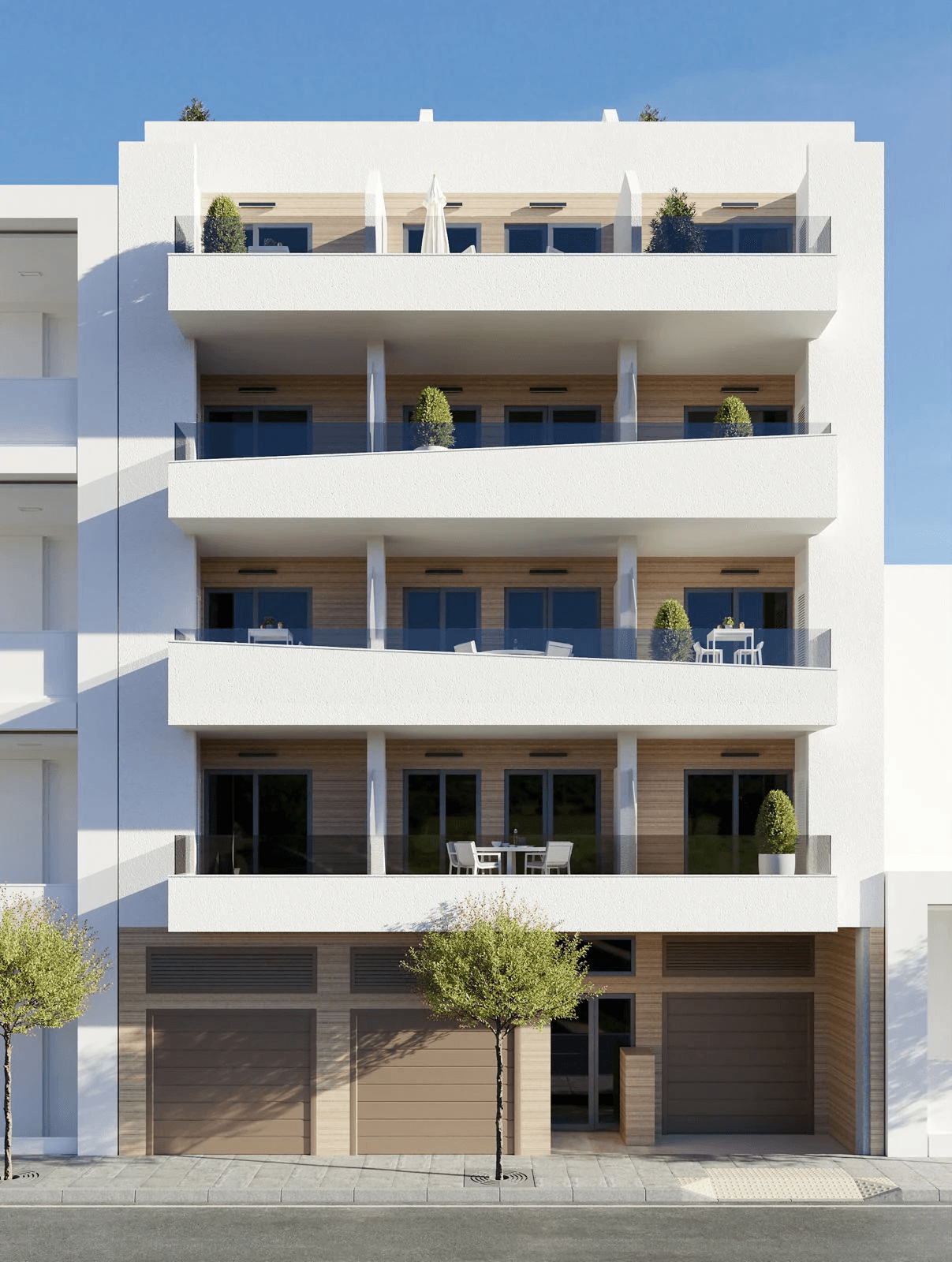 Apartamento moderno en venta con terraza en Torrevieja Centro