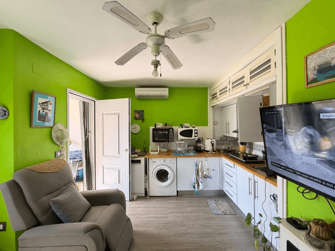 Apartamento de 1 dormitorio en venta en Mirador Del Mediterranéo, San Miguel de Salinas