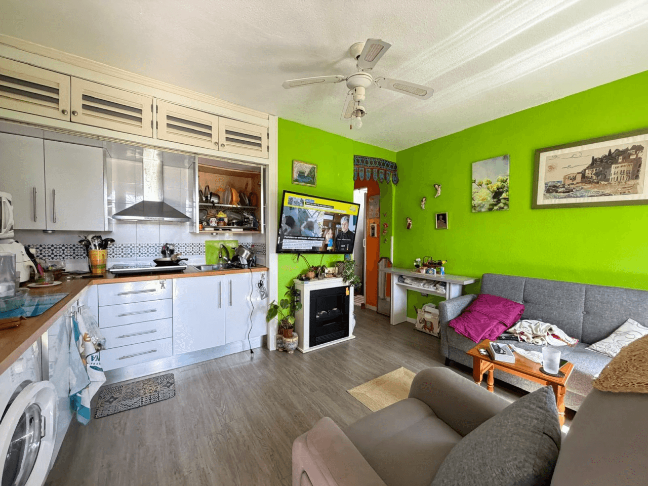 Apartamento de 1 dormitorio en venta en Mirador Del Mediterranéo, San Miguel de Salinas