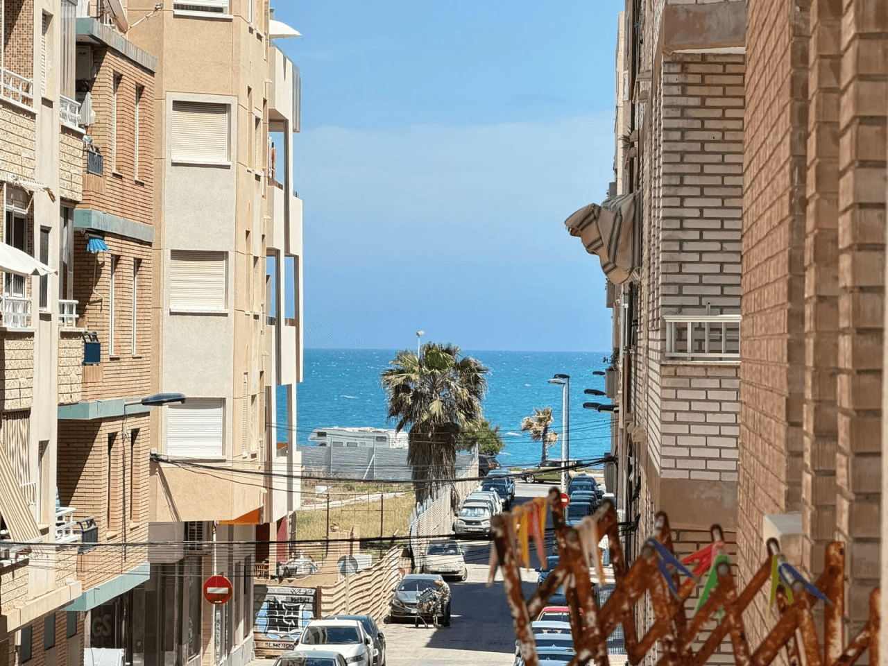 Przestronne studio 150 metrów od Playa Del Cura, Torrevieja
