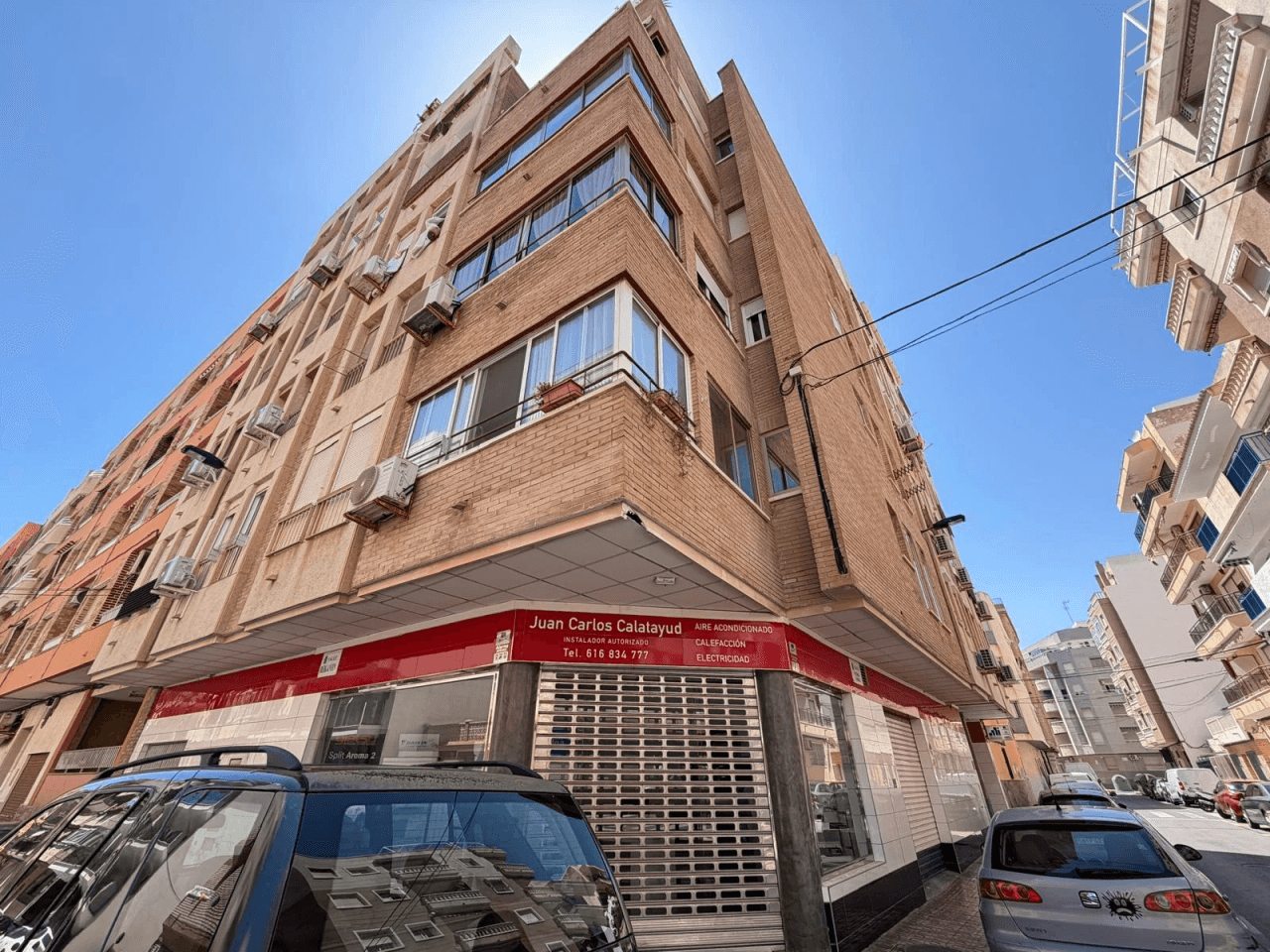Przestronne studio 150 metrów od Playa Del Cura, Torrevieja