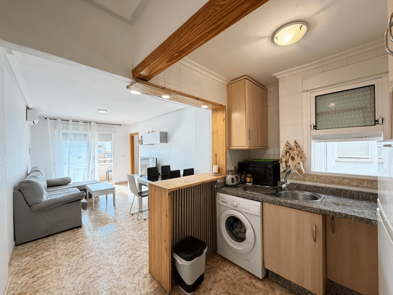 Apartamento en venta en Torrevieja, Cala del Palangre, 2 habitaciones.