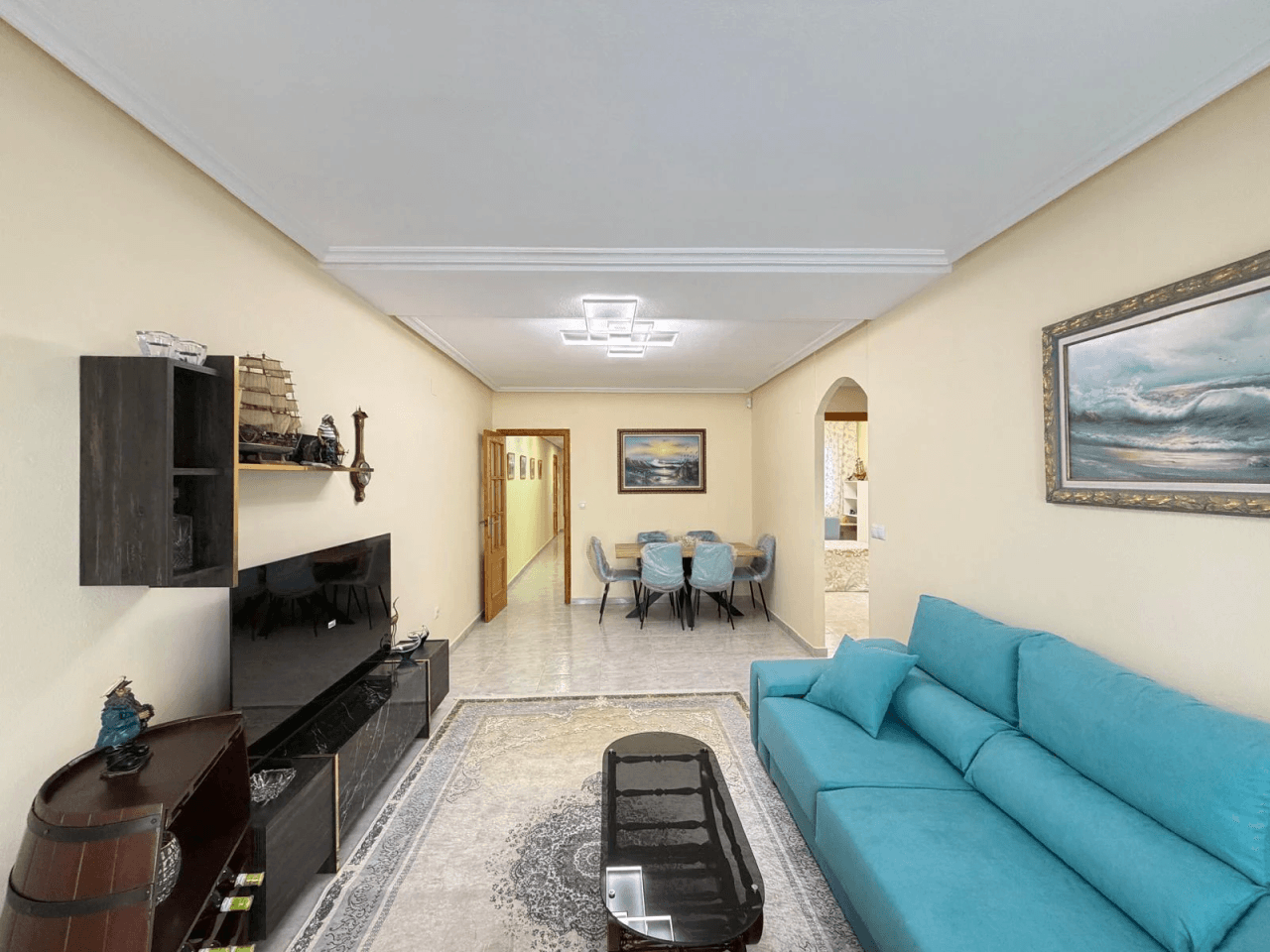 Apartamento en venta de 3 dormitorios en Playa del Cura, Torrevieja.
